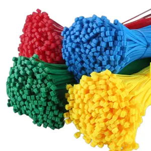 彩色自锁尼龙66电缆拉链线标签扎带电缆管理电缆组织器