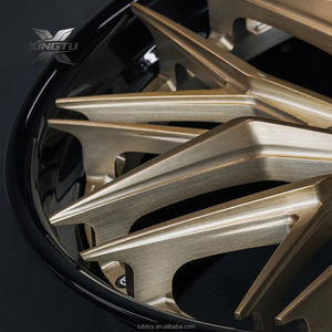 XINGTU кованые 18 <span class=keywords><strong>19</strong></span> 20-дюймовые Серебристые диски для легковых автомобилей 5x114,3 5x120 диски для глубоких тарелок вогнутые хромированные колеса - Product Image 4