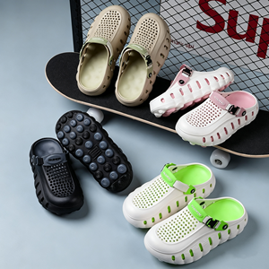 Nouvelles mules et sabots pour homme, confortables, à semelle épaisse, de type massage, personnalisables, style sport décontracté, vente en gros usine - Product Image 6