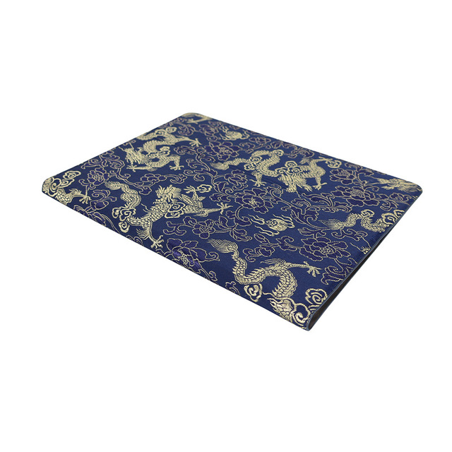 A5 Fabric Wireless Charging Notebook with Powerbank Stationery Gratitude Manifestation Journal for Gifts Loose-Leaf Binding