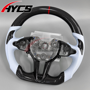 Accesorios para Automóviles, Volante Personalizado de Fibra de Carbono para <span class=keywords><strong>Hyundai</strong></span> Elantra N GT I30N I20N <span class=keywords><strong>Line</strong></span> - Product Image 2