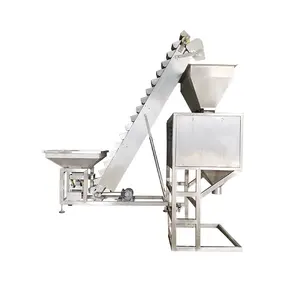 304 Stainless Steel Beans Rice Grain Nuts Seeds Sugar Pouch Bag PLC Control Granule Weigh Packing Machine