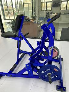 Thương mại Thiết bị tập thể dục Q235 thép mạ kẽm Rosen tập thể dục thể hình Workout tấm nạp búa ngồi hàng máy - Product Image 3
