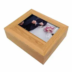 木制照相盒定制木制照相盒用于婚礼木制婚礼相册