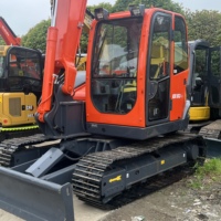 Excavadora de Segunda Mano en Stock, Envío Rápido, Compatible con KUBOTA KX183-3 para Venta al por Mayor Global y Uso en Construcción Mediana