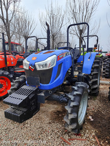 ISEKI-tractor T804 80HP sin cabina tractores marca japonesa trabajando en arrozal - Product Image 4