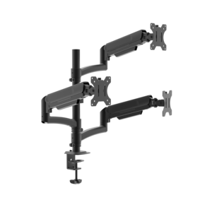 Triple <strong>Monitor</strong> Mount For 17 To 32 Inch Screens Gas Springs Adjustment Triple <strong>Monitor</strong> <strong>Stand</strong> - Product Image 1