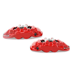 Kit de freno grande actualizado, pinzas de freno de fundición de 4 pistones delanteros OEM 8530 personalizadas, ruedas de 17 pulgadas para Toyota <span class=keywords><strong>Yaris</strong></span> Hilux Hiace Alphard - Product Image 4