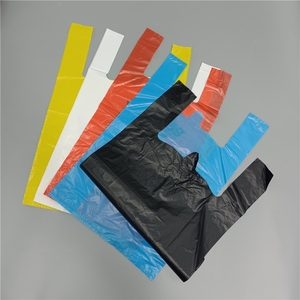 Bolsa de HDPE Micro-pak Ecológica con Asa Tipo Camiseta, Hecha con Materiales Reciclados, para Restaurantes, Comida para Llevar y Supermercados - Product Image 4