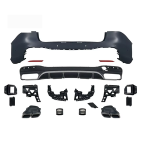 Mise à niveau en gros vers GLE Bodykit GLE Mise à niveau de style ordinaire vers les pare-chocs avant et arrière AMG pour Mercedes-benz W166 - Product Image 5