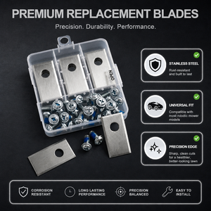 Con tornillos compatibles - Juego de repuesto de 9/30/45 piezas, cortacésped robótico universal de alta calidad apto para las marcas <span class=keywords><strong>Worx</strong></span> <span class=keywords><strong>Landroid</strong></span> - Product Image 4