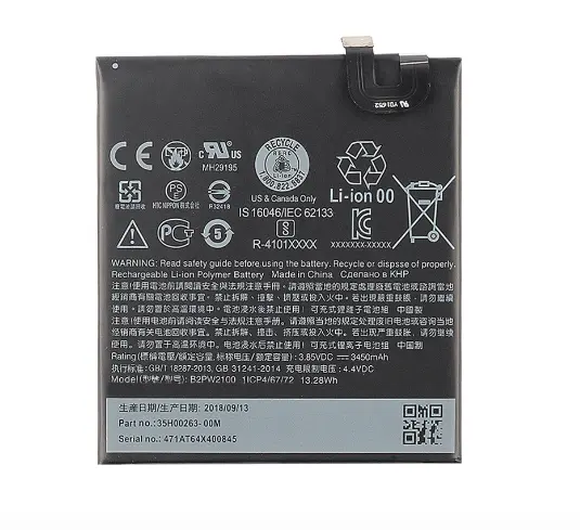 3.85V B2PW2100 Replacement Battery For HTC google Pixel XL 5.5" Nexus M1 Battery 3450mAh