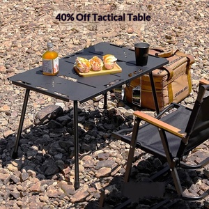 <span class=keywords><strong>Table</strong></span> pliante portable d'extérieur, 1,9 kg, légère, tactique, pour le camping, le barbecue, la <span class=keywords><strong>moto</strong></span>, les voyages - Product Image 1