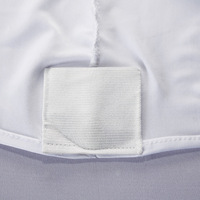 Beyaz tüplü Polyester Spandex streç düğün sandalyesi kapakları, düğün ziyafet olay için sandalye slipcovers