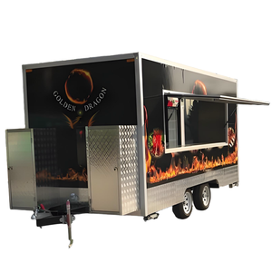 <span class=keywords><strong>Camion</strong></span> de nourriture glacée congelée commerciale entièrement équipé, remorque de traiteur de desserts mobiles <span class=keywords><strong>pour</strong></span> les événements familiaux - Product Image 2