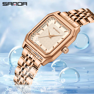 SANDA 1121 Nuevo Reloj de Moda para Mujer, Reloj Casual de Acero, Reloj Deportivo de Pulsera para Mujer 2026 - Product Image 2