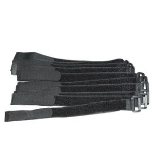 Attaches-câbles réglables écologiques de 12 pouces avec logo imprimé, organisateur, sangle auto-agrippante, boucle en plastique pour accessoires de ski - Product Image 4