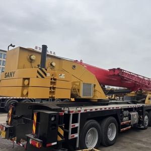 Grúa móvil SANY STC550T5 usada de 55 toneladas con pluma de 46 m, brazo auxiliar de 16 m, motor Weichai, grúa hidráulica sobre camión en venta - Product Image 3