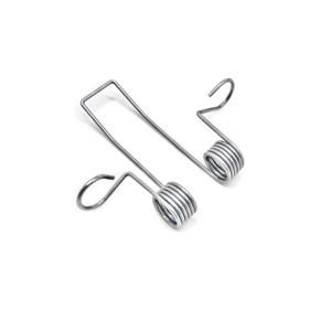 Resorte de torsión doble de alambre de acero inoxidable 304 de alta tensión para manijas de puertas de automóviles y mecanismos de muebles reclinables - Product Image 2