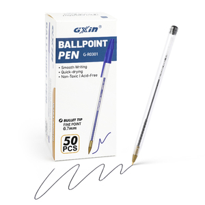 Gxin G-R0301 <span class=keywords><strong>di</strong></span> alta qualità penna <span class=keywords><strong>a</strong></span> <span class=keywords><strong>sfera</strong></span> <span class=keywords><strong>di</strong></span> plastica ricarica Logo personalizzato stampa <span class=keywords><strong>di</strong></span> marca produttori <span class=keywords><strong>di</strong></span> regali <span class=keywords><strong>a</strong></span> <span class=keywords><strong>sfera</strong></span> - Product Image 2