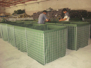 Barrière défensive pour terrain d'entraînement, grillage soudé anti-explosion, <span class=keywords><strong>Hesco</strong></span> Bastion, mur de protection et d'isolation de sécurité - Product Image 2