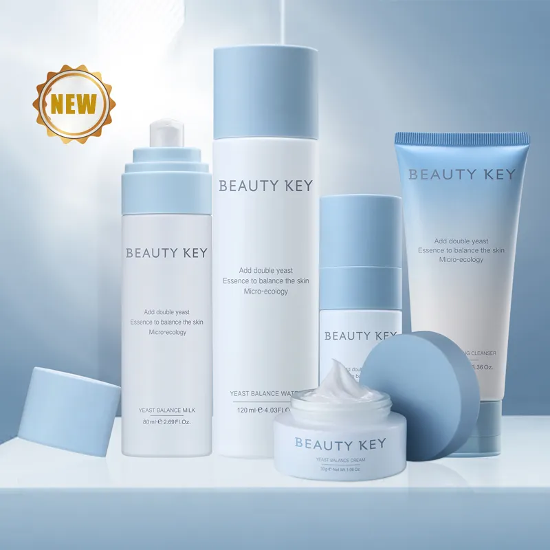 High Quality Skin Care Set Customization Yeast Deeply Nourish Moisturizing Facial Cream skin care products Set