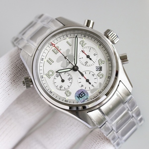 Montre mécanique de plongée pour homme, très populaire, avec réserve de marche lumineuse discrète, en acier inoxydable et saphir, tendance - Product Image 5
