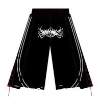 Shorts de sport cargo délavés à double taille avec cordon de serrage pour hommes et femmes, style Knuckle Duster