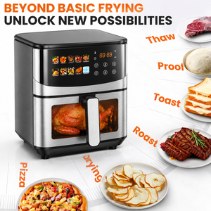 Nouvelle <span class=keywords><strong>Friteuse</strong></span> à Air Numérique Grande Capacité 2026 avec Fenêtre Visible, en Acier Inoxydable, Multifonctionnelle, Sans Huile, OEM/ODM - Product Image 5
