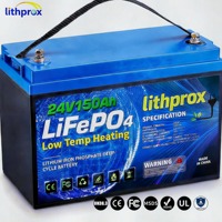 Batterie de chariot élévateur au lithium 24V 150AH Grade A LiFePO4 Économie d'énergie pour chariot élévateur tout-terrain UL CE RoHS MSDS OEM ODM Vente en gros