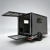 Mini caravane légère, caravane de voyage, remorque de camping portable pour le camping en plein air