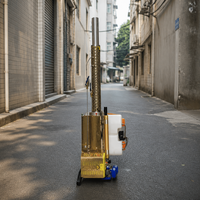 Machine de brumisation thermique pour serres agricoles, pulvérisateur haute efficacité pour le contrôle des parasites des légumes, machine à brume à jet pulsé pour la ferme