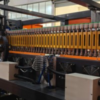 Máquina Automática de Alta Velocidad para Fabricación de Botellas, 4 Cavidades, Paso Ajustable