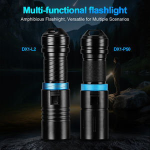 WOSEN LED Patrol <b>Light</b> Diving Flashlight Portable Rechargeable 50M <b>Underwater</b> Work Amphibious Lighting Handheld Dive Torch - Product Image 3
