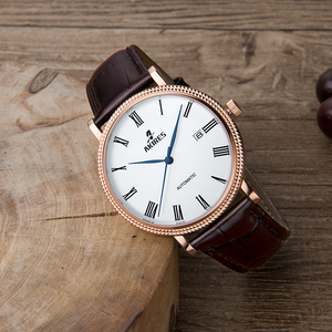 Orologi automatici impermeabili da uomo Akires Oem con 9015 Miyota con riserva di carica Display analogico Design creativo del braccialetto - Product Image 2