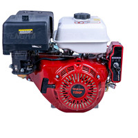 Moteur à essence haute performance 7,0 CV Gx160/Gx200 196cc/212cc monocylindre refroidi par air pour motoculteur et pompe à eau