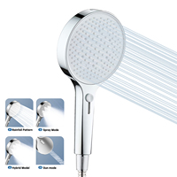 Accessoire de robinet de salle de bain moderne écologique en ABS pommeau de douche supérieur pour salle de bain d'hôtel toilette salle de douche