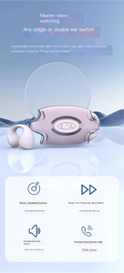 Sản Phẩm Độc Đáo E88 Ows Mở Clip Tai Air Bone Dẫn Thể Thao Tập Luyện Ổ Đĩa Cuộc Họp Không Dây <span class=keywords><strong>Bluetooth</strong></span> 5.3 Tai Nghe Tai Nghe Tai Nghe - Product Image 2