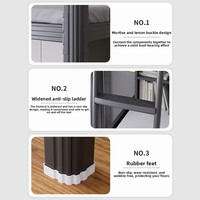 Lit superposé en métal avec bureau intégré au niveau inférieur pour étudiants, petits espaces et chambres - Lit de dortoir moderne et minimaliste