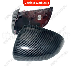 Cubiertas de espejo retrovisor de fibra de carbono Vehicle Wolf Lake para Benz W177, juego completo de material ABS - Product Image 5