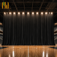 Rideau Acoustique Ignifuge pour Stade, Salle de Sport, Isolation Phonique, Cloison de Séparation en Tissu
