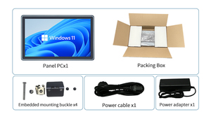 Computadora con Pantalla Táctil de 21.5'' J6412 I3 I5 I7, Computadoras Industriales Todo en Uno para Uso en Autobuses ITPC-A215C, Pantalla Táctil de Pared - Product Image 6