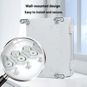 एंटीरियर आउटडोर प्लास्टिक वाटरप्रूफ वितरण बॉक्स प्रोजेक्ट, होम एब्स औद्योगिक बॉक्स, आउटडोर बारिश-प्रूफ इलेक्ट्रिकल बॉक्स। - Product Image 6