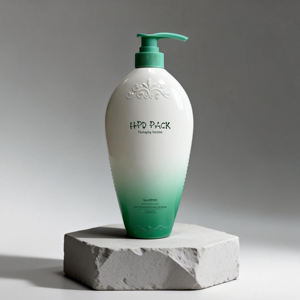 Bouteille vide personnalisée en PET de 500 ml pour gel douche, avec pompe à pression et sérigraphie, pour emballage de soins de la peau, <span class=keywords><strong>shampoing</strong></span> et après-<span class=keywords><strong>shampoing</strong></span> – Vente en gros - Product Image 3