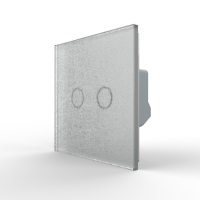Panneau d'interrupteur mural tactile moderne Livolo personnalisable, multi-textures, gaufré, dépoli, brossé, à grille tissée pour l'intérieur de la maison intelligente