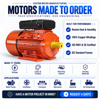 Moteur monophasé BIOTE YL100L1-4 3HP 2.2kW 220V 60Hz 1800RPM, moteur électrique asynchrone à induction AC pour moulin à céréales et à riz
