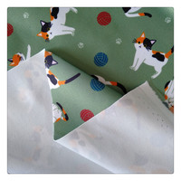 Tissu d'ameublement en polyester 100 % tricoté, imprimé dessin animé, avec doublure imperméable, pour sacs - Collection 2023
