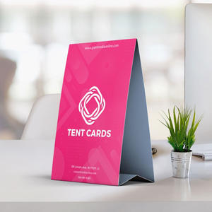 مخصص الطباعة محفوظة الجدول تسجيل لوح فوم بلاستيكي الجدول خيمة بطاقة التوقيع مكتب ، الحدث و المعرض التجاري - Product Image 6