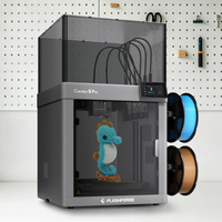 Stampante 3D FDM Industriale Flashforge Creator 5 Pro Veloce con Supporto PLA Bicolore e Connessione Cablata/USB/WiFi per Stampa 3D Professionale