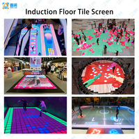 Dalles de sol LED SMD P2.5 P2.9, panneaux d'affichage interactifs haute résolution pour ascenseurs, jeux interactifs, centres commerciaux et publicité